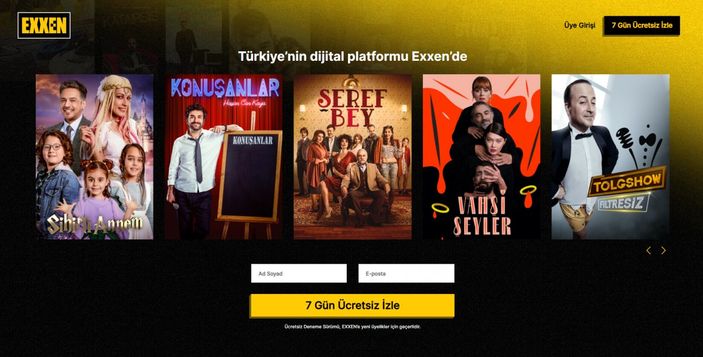 Exxen açıldı mı, nasıl üye olunur? Exxen kaç gün ücretsiz?