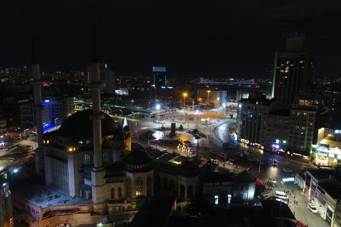 İstanbul'da sessiz yılbaşı