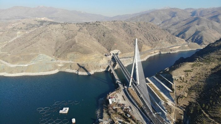 16 ili bağlayan yeni 'Kömürhan Köprüsü ve Bağlantı Tüneli' yarın açılıyor