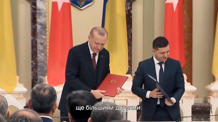 Ukrayna Devlet Başkanı Zelenskiy’nin yeni yıl konuşmasında 'Erdoğan' detayı