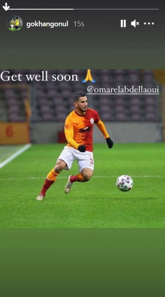 Arda Turan'dan Omar Elabdellaoui paylaşımı