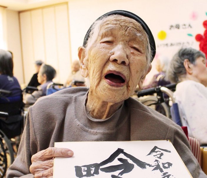 Dünyanın en yaşlı insanı Kane Tanaka 118 yaşına girdi