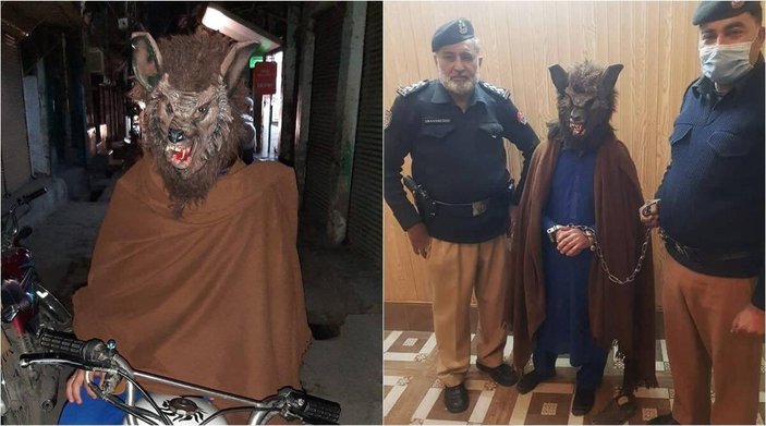 Pakistan'da 'kurt adam' yakalandı
