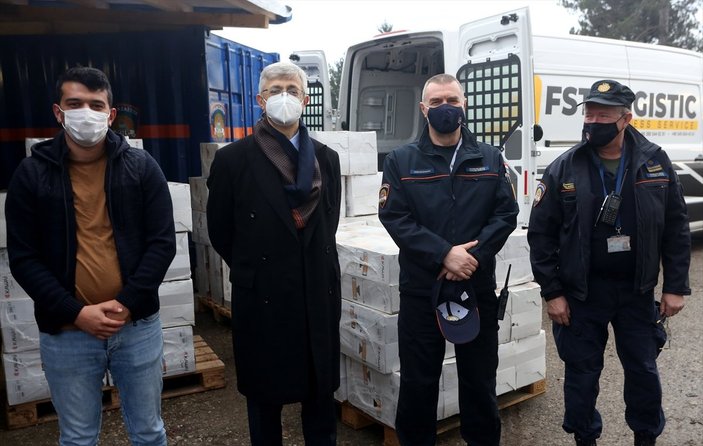 Türkiye'nin yardım malzemeleri, depremin vurduğu Hırvatistan’a ulaştı