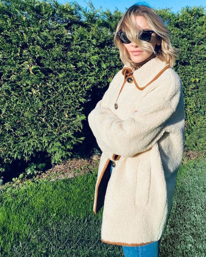 Hadise, Kaan Yıldırım'ın bahçesinde