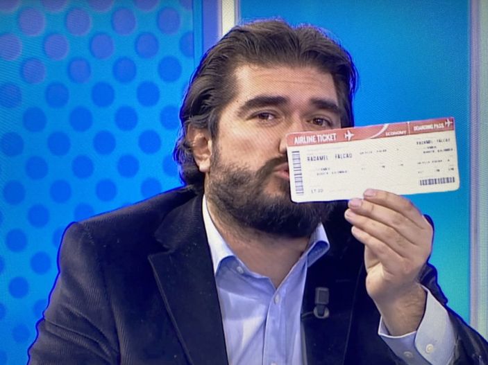 Rasim Ozan Kütahyalı'dan Radamel Falcao'ya bilet