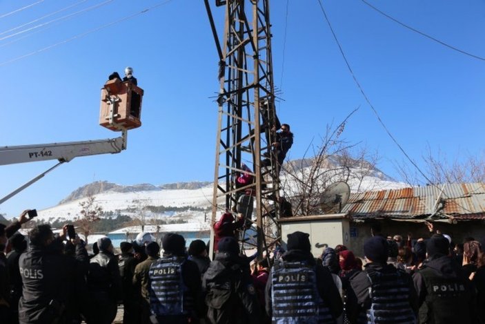 HDP'den kaçak elektrik kullanımında ısrar eden hanelere destek ziyareti
