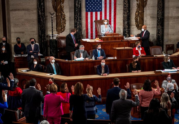 Nancy Pelosi, yeniden Temsilciler Meclisi Başkanlığı'na seçildi