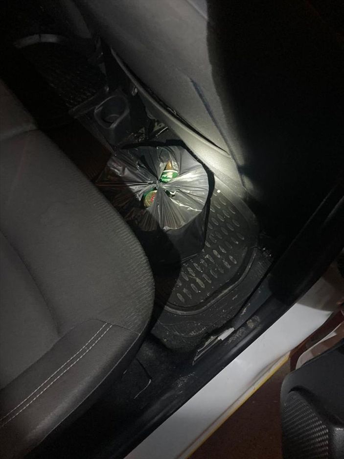 a Düzce'de kısıtlamada evlere içki servisi yapan taksiciye ceza