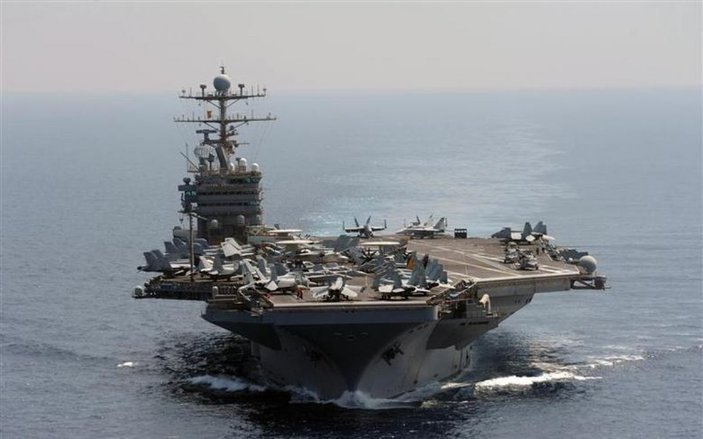 ABD, USS Nimitz uçak gemisini İran'a karşı bölgede tutacak