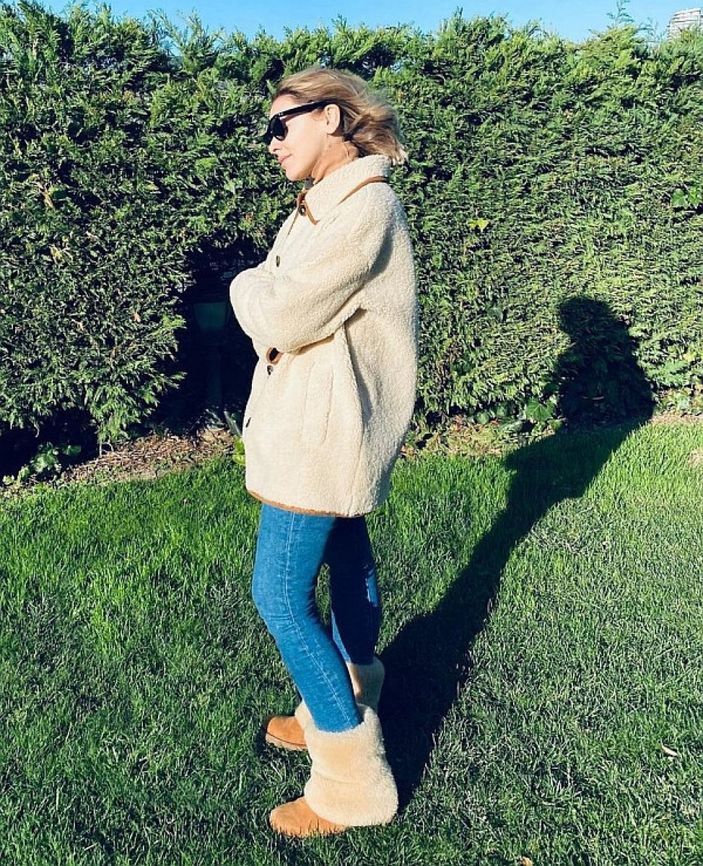 Hadise, Kaan Yıldırım'ın bahçesinde