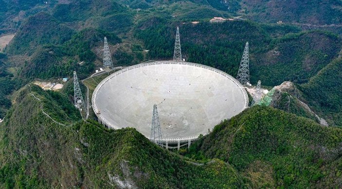 Çin'in FAST Teleskobu, dünya genelindeki bilim insanlarına açılacak