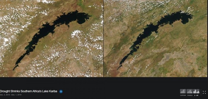 NASA, iklim değişikliğini fotoğrafladı