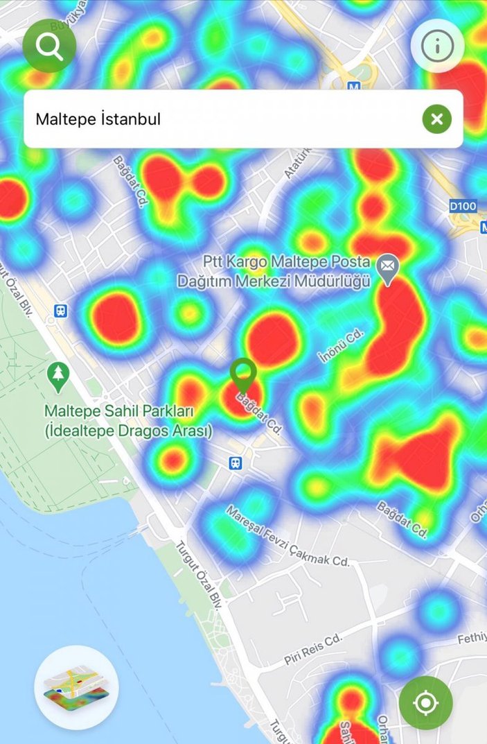 İstanbul’un koronavirüs haritası: Bazı ilçeler yeşile dönüyor