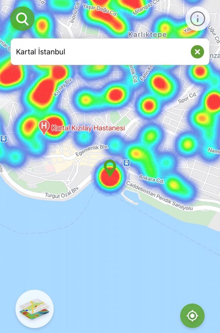 İstanbul’un koronavirüs haritası: Bazı ilçeler yeşile dönüyor