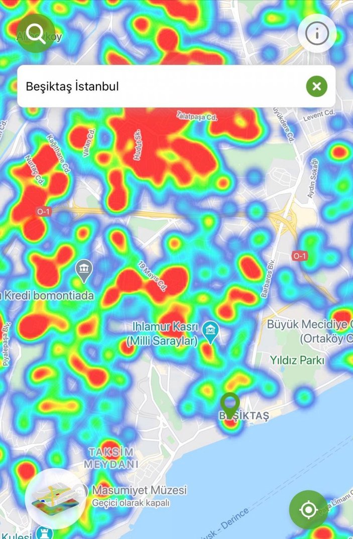 İstanbul’un koronavirüs haritası: Bazı ilçeler yeşile dönüyor