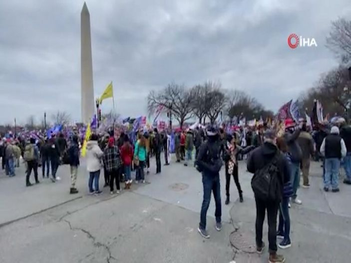 ABD'de Trump destekçilerinden seçimi protesto mitingi