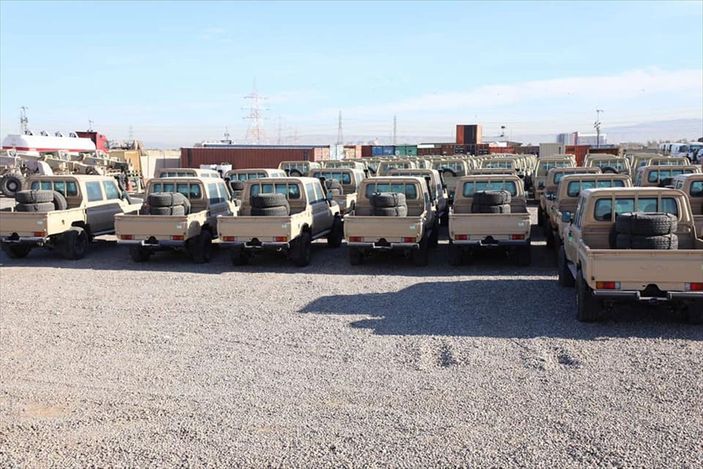 ABD'den Peşmerge'ye askeri araç yardımı