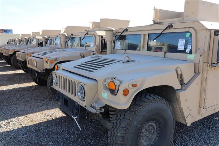 ABD'den Peşmerge'ye askeri araç yardımı