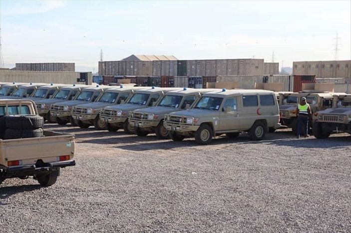 ABD'den Peşmerge'ye askeri araç yardımı