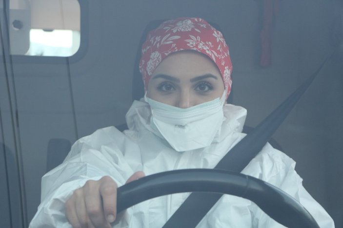 Hakkari’nin ilk ve tek kadın ambulans şoförü
