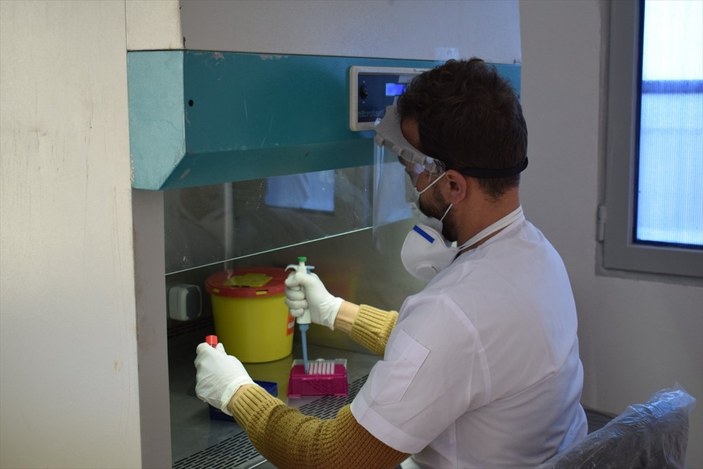 Barış Pınarı bölgesine 5 PCR test laboratuvarı kuruldu