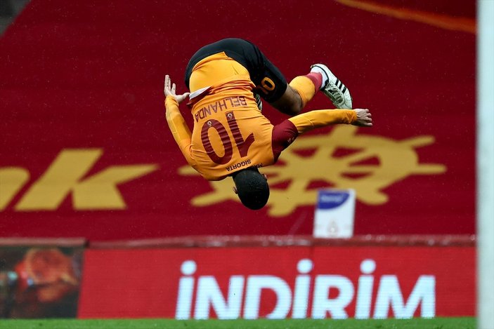 Galatasaray, Gençlerbirliği'ni 6 golle dağıttı