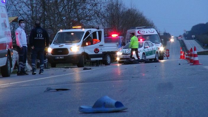 i Kocaeli'nde otomobilin çarptığı yaya hayatını kaybetti