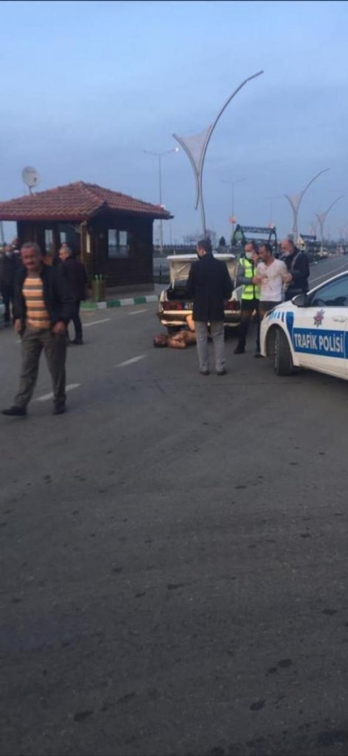 Rize'de şehir magandaları polise suçüstü yakalandı