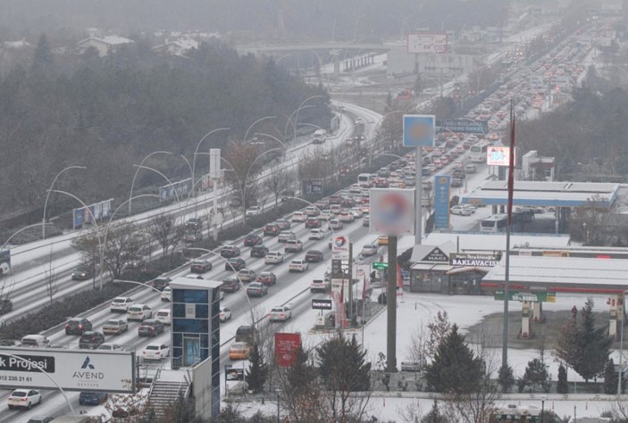 Meteoroloji uyardı: Ankara'ya kar geliyor