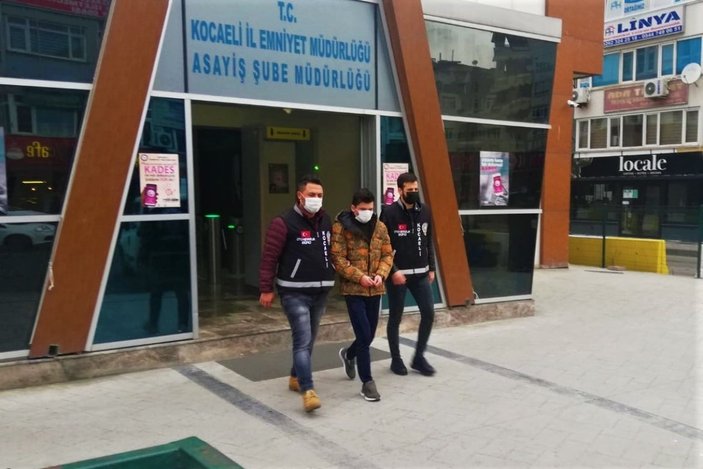 Kocaeli'de test sürüşü sırasında aracı çaldı