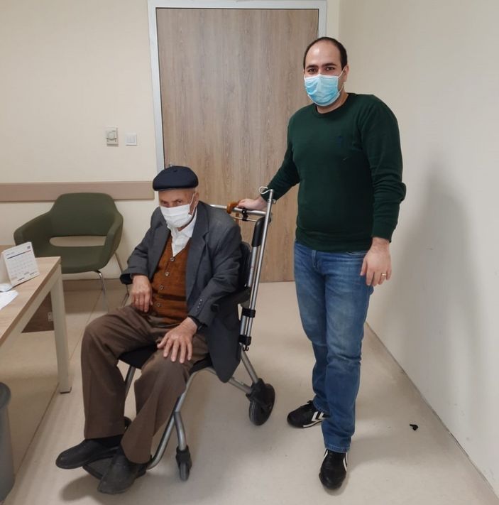 Tekirdağ'da 92 yaşında koronavirüsü atlattı