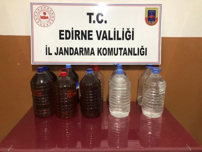 Edirne'de kaçak içki, parfüm, cep telefonu ve domuz eti ele geçirildi