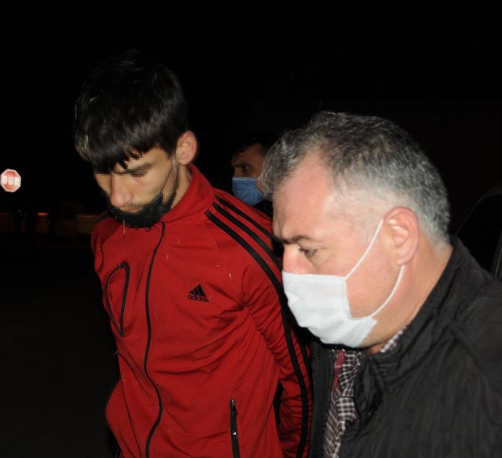 d Kayseri'de kısıtlamayı ihlal eden şüphelilerin üzerinde uyuşturucu çıktı