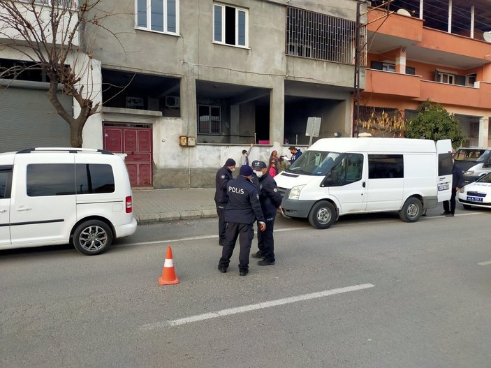 Kahramanmaraş'ta cinnet getiren kadın kocasını vurdu