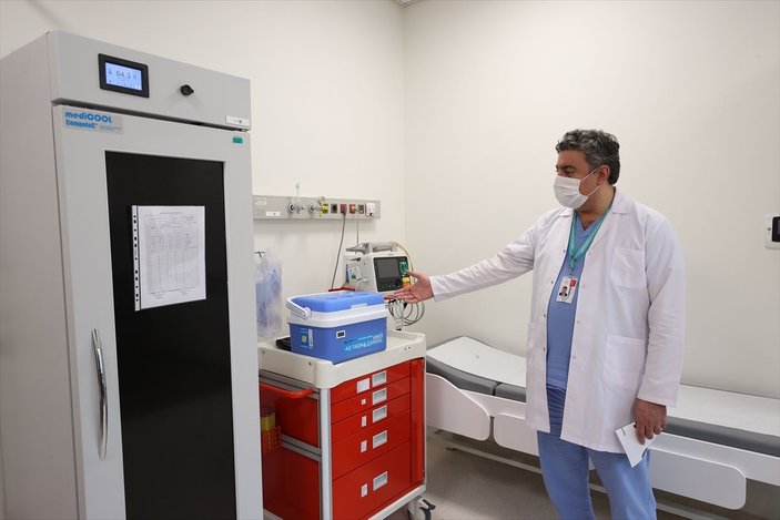 İstanbul'da koronavirüs aşısı için odalar hazırlandı