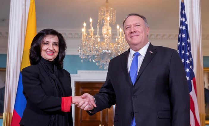 Kolombiya Dışişleri Bakanı koronaya yakalandı