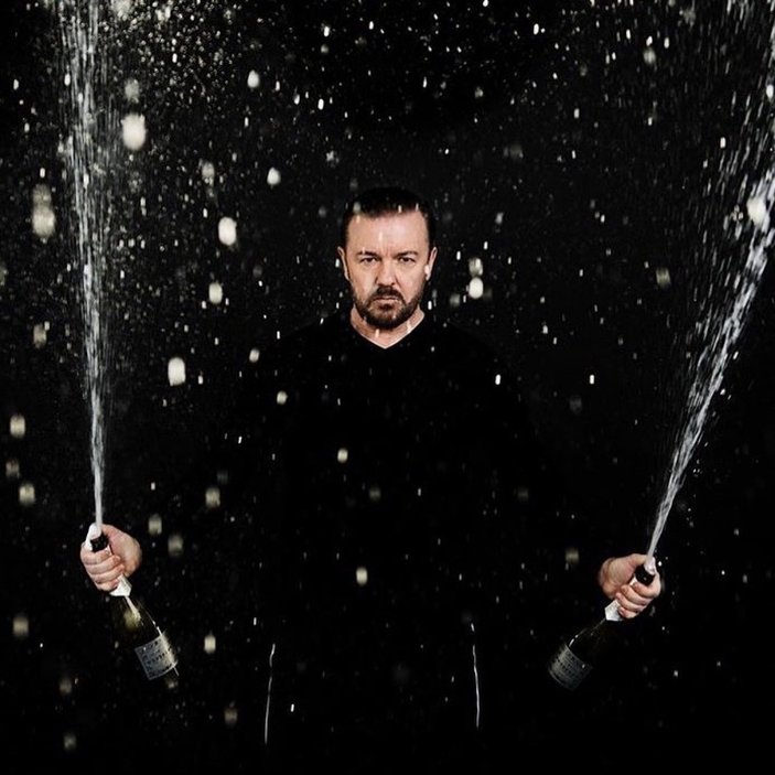 Ricky Gervais: Bedenimi hayvanlar yesin