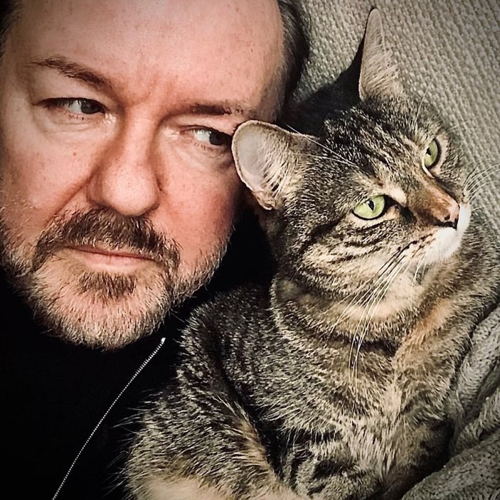 Ricky Gervais: Bedenimi hayvanlar yesin