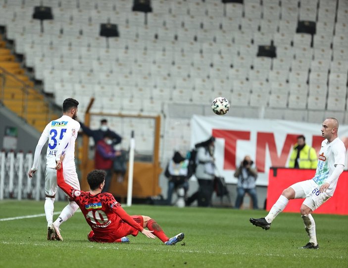 Beşiktaş Türkiye Kupası'nda çeyrek finale yükseldi