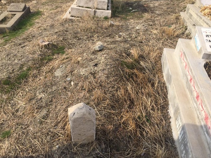 Malatya'da bir kişi mezar başında keman çaldırdı