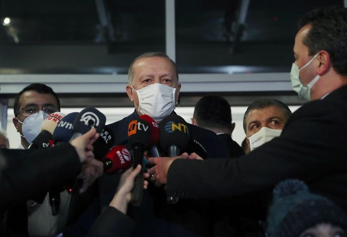 a Cumhurbaşkanı Erdoğan: 25-30 milyon doz daha aşı gelecek