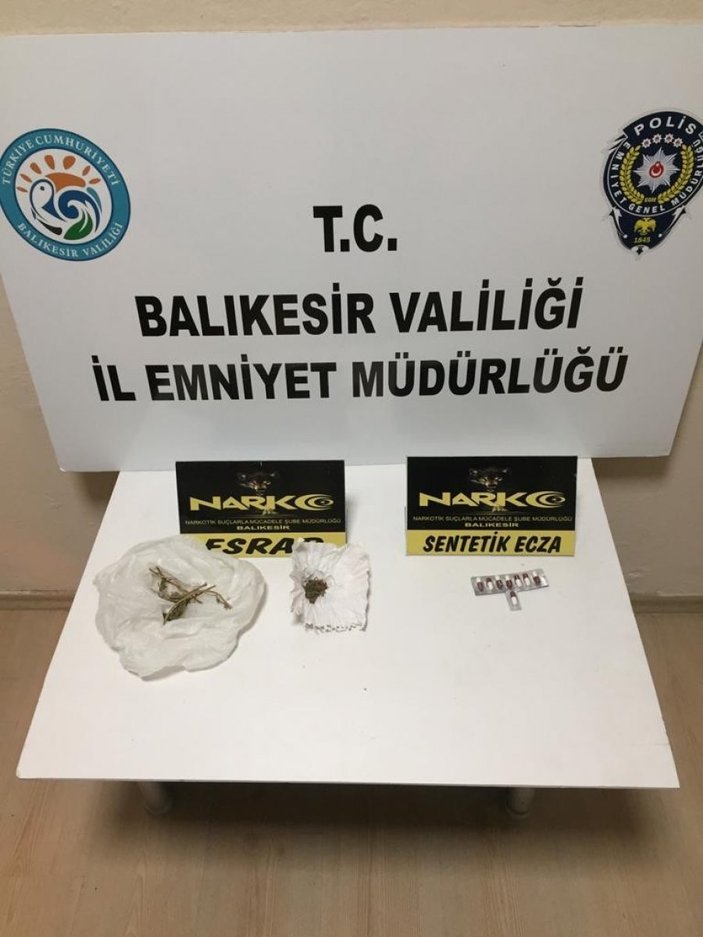 Balıkesir'de uyuşturucu operasyonu: 11 kişi yakalandı