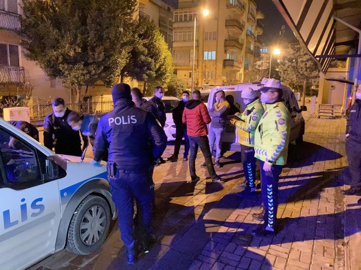 Denizli'de polisin dur ihtarına uymayan 3 kişiye 22 bin TL ceza