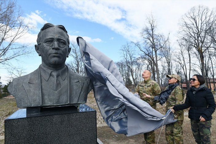 Azerbaycan Cumhurbaşkanı İlham Aliyev, Şuşa'yı ziyaret etti