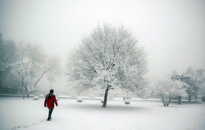 Kar etkisine giren Türkiye'de 5 günlük hava durumu