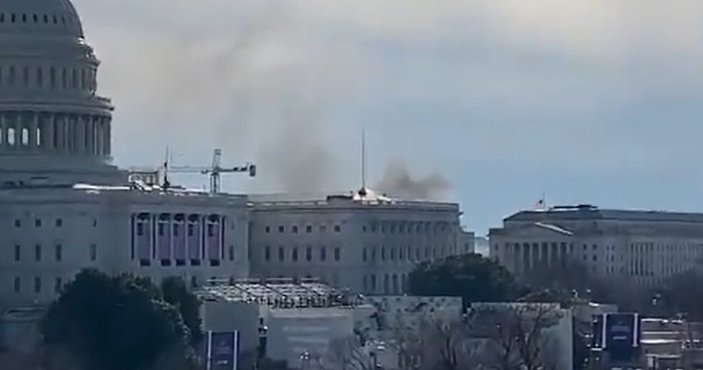 ABD Kongre binası güvenlik nedeniyle kapatıldı