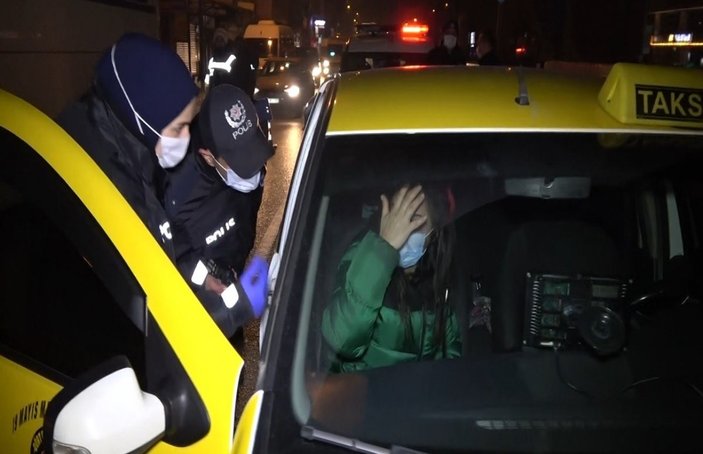 Bursa’da takside alkol alırken yakalandı