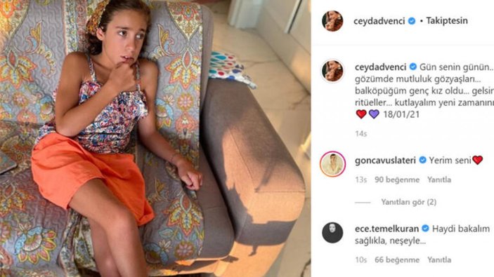 Kızının regl gününü paylaşan Ceyda Düvenci'den eleştirilere cevap