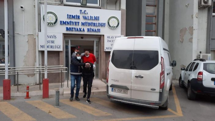 i İzmir çalıntı araç